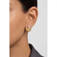 Purelei Small Shell Ohrringe Gold Taglia: OS | Orecchini Outlet | Donna | Giallo