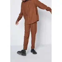 American vintage Jossybay Shirt Rayures Marrons Taglia: XL | Camicie Casual Outlet | Uomo