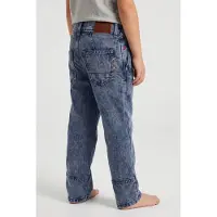 Scotch & Soda Boys The Pitch Loose Jeans In Mountain Dyed And Washed Canva Taglia: 10 | Jeans Outlet | Unisex