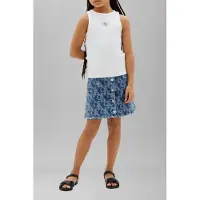 Calvin Klein Girls Denim Button-through Dress Beckford Blue Taglia: 16 | Gonne Outlet | Unisex | Blu