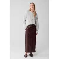Shoeby La-sbvegan Leather Skirt Darkred Taglia: S | Maxi gonne Outlet | Donna