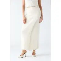 Guess Marciano GUESS Agnes Pencil Skirt S Macadamia Multi Taglia: L | Maxi gonne Outlet | Donna