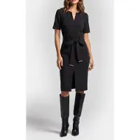 Guess Marciano GUESS Bessy Slim Ss Midi D Jet Black A996 Taglia: 38 | Abiti Midi Outlet | Donna | Nero