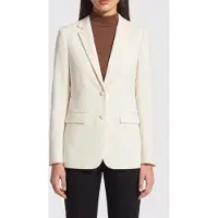 The Kooples Straight Suit Jacket Ecru Taglia: 36 | Blazers Outlet | Donna | Marrone
