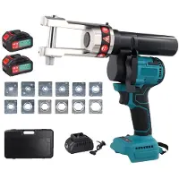 OEM Pinze crimpatrici, elettroidrauliche, design leggero, alimentate a batteria (2 batterie)