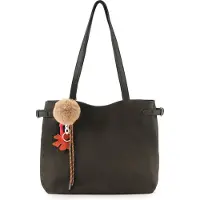 Fredsbruder Playful Borsa a spalla Vera Pelle 37 cm marrone