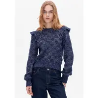 Baum und pferdgarten Cilla Sweater Baritone Blue Melange Taglia: S | Maglioni a maglia Outlet | Donna | Blu