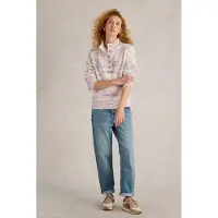 White Stuff Bella Button Jumper Ivory Multi Taglia: 6 | Maglioni a maglia Outlet | Donna | Bianco