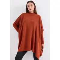 Big Dart Pullover 'Pullover' rosso ruggine