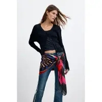 Desigual , Foulard stampato lacroix, Poliestere, U