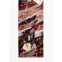 Desigual , foulard stampato rettangolare, Viscosa, U