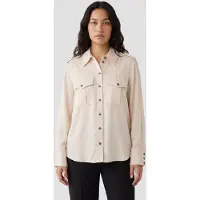 And Other Stories & Other Stories St Bob Utility Shirt Beige Taglia: L | Maglie a manica lunga Outlet | Donna | Marrone