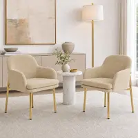 Flieks Set di 2 sedie da pranzo con braccioli, regolabili in altezza, imbottite, adatte per sala da pranzo, cucina, dimensioni 61x59x78,5 cm, colore marrone