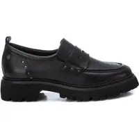 Carmela per donna. 16187301-NEGRO Mocassini in pelle 161873 neri (39), Nero, 1 a 3 cm, Nessuno, Casual, Classico