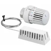 Oventrop Termostato Uni LH con sensore remoto, tubo capillare bianco 5000 mm