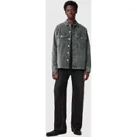 AllSaints Harrier Ls Shirt Rain Grey Taglia: M | Camicie Casual Outlet | Uomo | Grigio