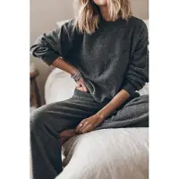 Mikuta The Grey Cashmere Knitted Sweater Grey Melange Taglia: S | Maglioni a maglia Outlet | Donna | Grigio
