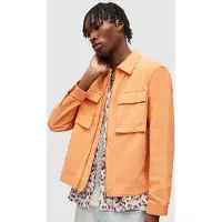AllSaints Clifton Jacket Sicilia Orange Taglia: L | Giacche leggere Outlet | Uomo | Arancione