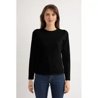 Josephine & Co Hailey Ls T-shirt Black Taglia: L | Maglie a manica lunga Outlet | Donna | Nero