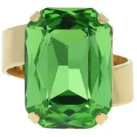 Otazu Lady Di Ring Peridot Green Taglia: OS | Anelli Outlet | Donna | Verde