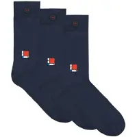 Adam 3-pack Casual Socks Moos Navy Blazer Taglia: 36-40 | Calzini Outlet | Unisex | Blu