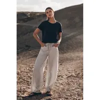 Mikuta The Striped Tied Waist Pants White Taglia: W34 | Pantaloni Outlet | Donna | Bianco