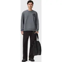 AllSaints Orlando Crew Hazed Grey Taglia: S | Maglioni a maglia Outlet | Uomo | Grigio