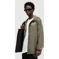 AllSaints Underground Jacket Khaki Green Taglia: L | Trench Outlet | Uomo | Marrone