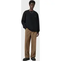 AllSaints Waved Crew Jet Black Taglia: M | Maglioni a maglia Outlet | Uomo | Nero