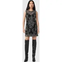 AllSaints Inaya Emb Dress Black Taglia: 8 | Abiti Mini Outlet | Donna | Nero