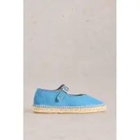 White Stuff Mary Jane Espadrilles Mid Blue Taglia: 6 | Espadrillas Outlet | Donna | Blu