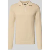 Selected Maglione A Mezza Cerniera Uomini Grigio S
