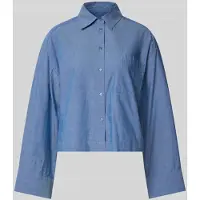 Selected Camicia Cropped Donne Blu 38