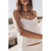 Mikuta The White Crochet Camisole White Taglia: M | Magliette intime Outlet | Donna | Bianco