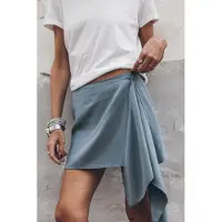 Mikuta The Blue Cascade Skirt Blue Taglia: L | Minigonne Outlet | Donna | Blu