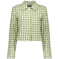 Geisha Jacket Tweed Off-white/green Taglia: XXL | Blazers Outlet | Donna | Bianco