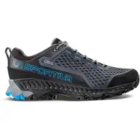 La Sportiva - Scarpe escursionismo in GORE-TEX - Spire GTX Slate/Tropic Blue per Uomo - Taglia 44,5 - Grigio