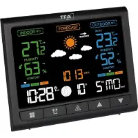 TFA-Dostmann TFA CONTRAST 35.1171.01 Funk-Wetterstation Vorhersage für 12 bis 24 Stunden Anzahl (35.1171.01)