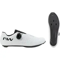 Northwave Sonic Plus Wide Scarpe da ciclismo (42, grigio)