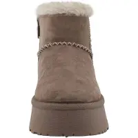Tom Tailor Boots marrone / grigio chiaro / bianco