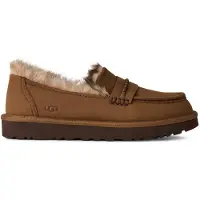 Ugg per donna. 1183310 Mocassini in Pelle Ellis Nubuck Loafer marrone (38), Basso, Nessuno, Casual