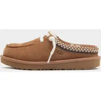 Ugg unisex per bambino. 1175213K Pantofole in Pelle Tasman Mule marroni (33.5), Marrone, Basso, Nessuno, Casual, Homewear, moda per bambini