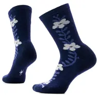 Smartwool Women's Everyday Garden Vine Crew Socks Calze casual Donna (38-41, blu)
