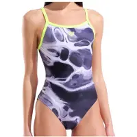 Arena Women's Earth Swimsuit Challenge Back Costume intero Donna (40, variopinto)