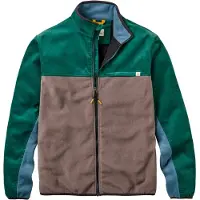 Passenger Set Off Corduroy Fleece Giacca in pile Uomo (XL, marrone)