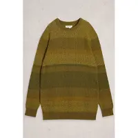 White Stuff Space Dye Crew Green Multi Taglia: S | Maglioni a maglia Outlet | Uomo | Verde