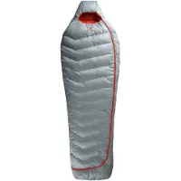 Ferrino Sleeping Bag Lightec -9° C Down Sacco a pelo in piuma (Regular - max. Body Size: 185 cm, grigio)