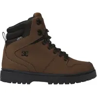 Dc-shoes - Scarpe foderate in sherpa - Peary TR Dark Chocolate per Uomo in Pelle - Taglia 10 US - Marrone