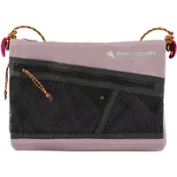 Klättermusen - Custodia - Algir Foldover Bag Purple Dove in Pelle - Rosa