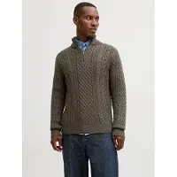 Jack & jones Felpa Con Mezza Zip